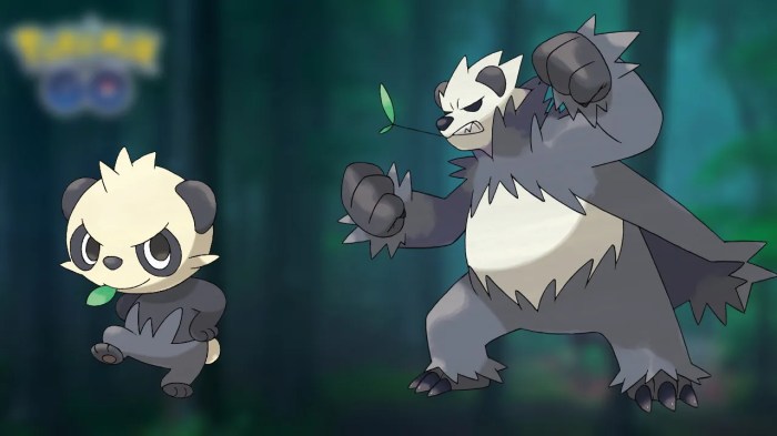 Evolve pancham pokemon go