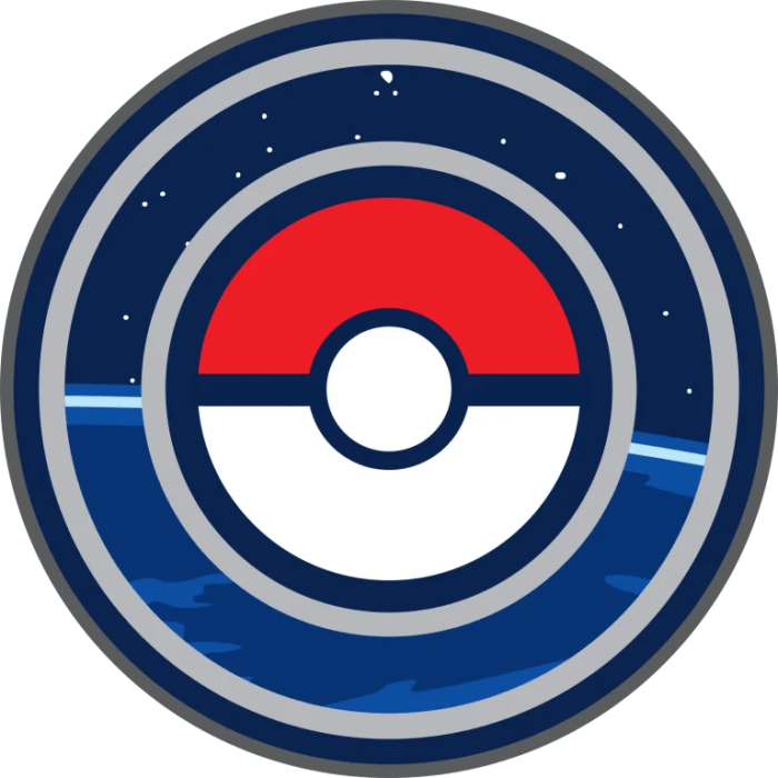 Pokemon go blue symbol