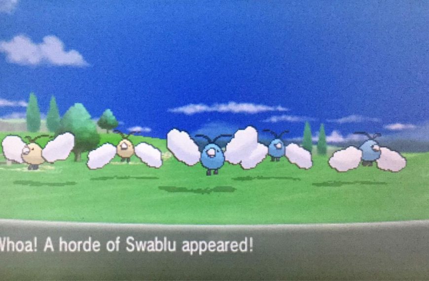 Shiny hunting in oras