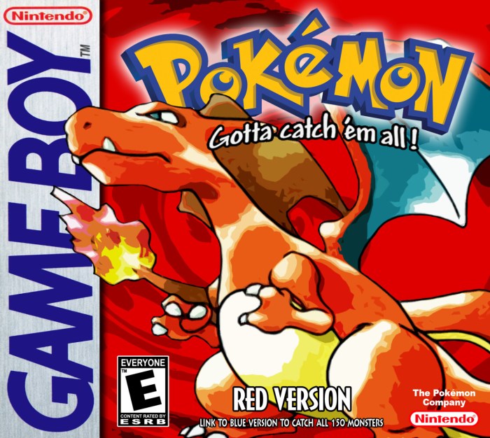Pokemon red version 3ds nintendo gamestop game