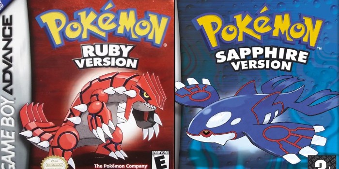 Pokemon ruby for switch