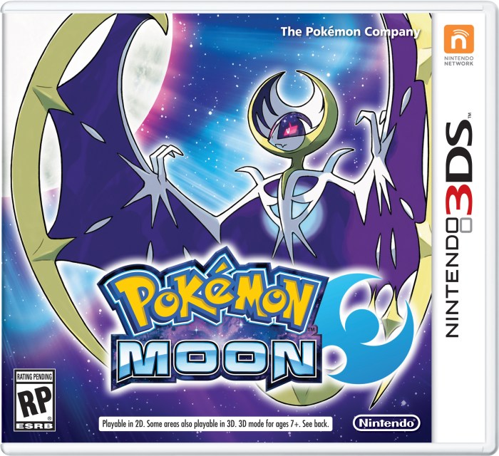 Pokemon moon ds game