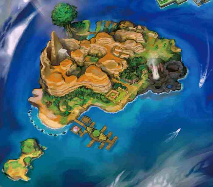 Map pokemon sun and moon