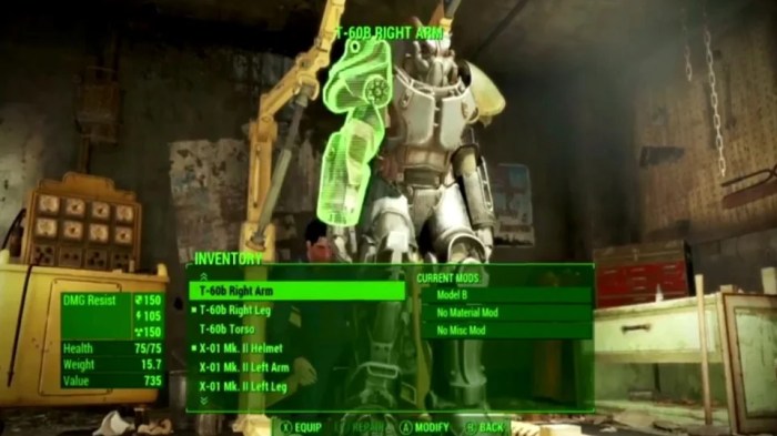 Fallout 4 fix power armor