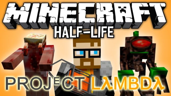 Minecraft half life mod