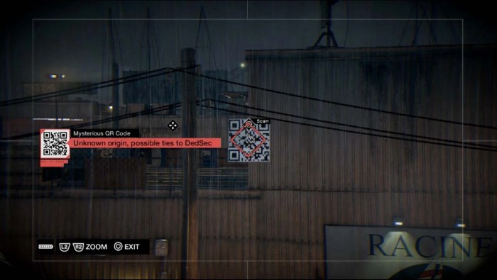 Watch dogs all qr codes