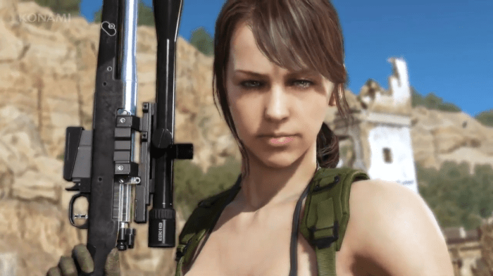 Quiet metal gear solid v