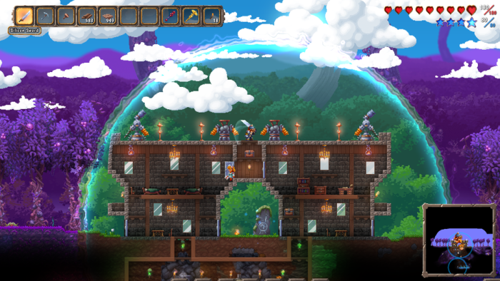 Terraria how to fly