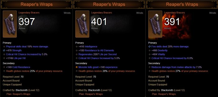 Wraps reaper