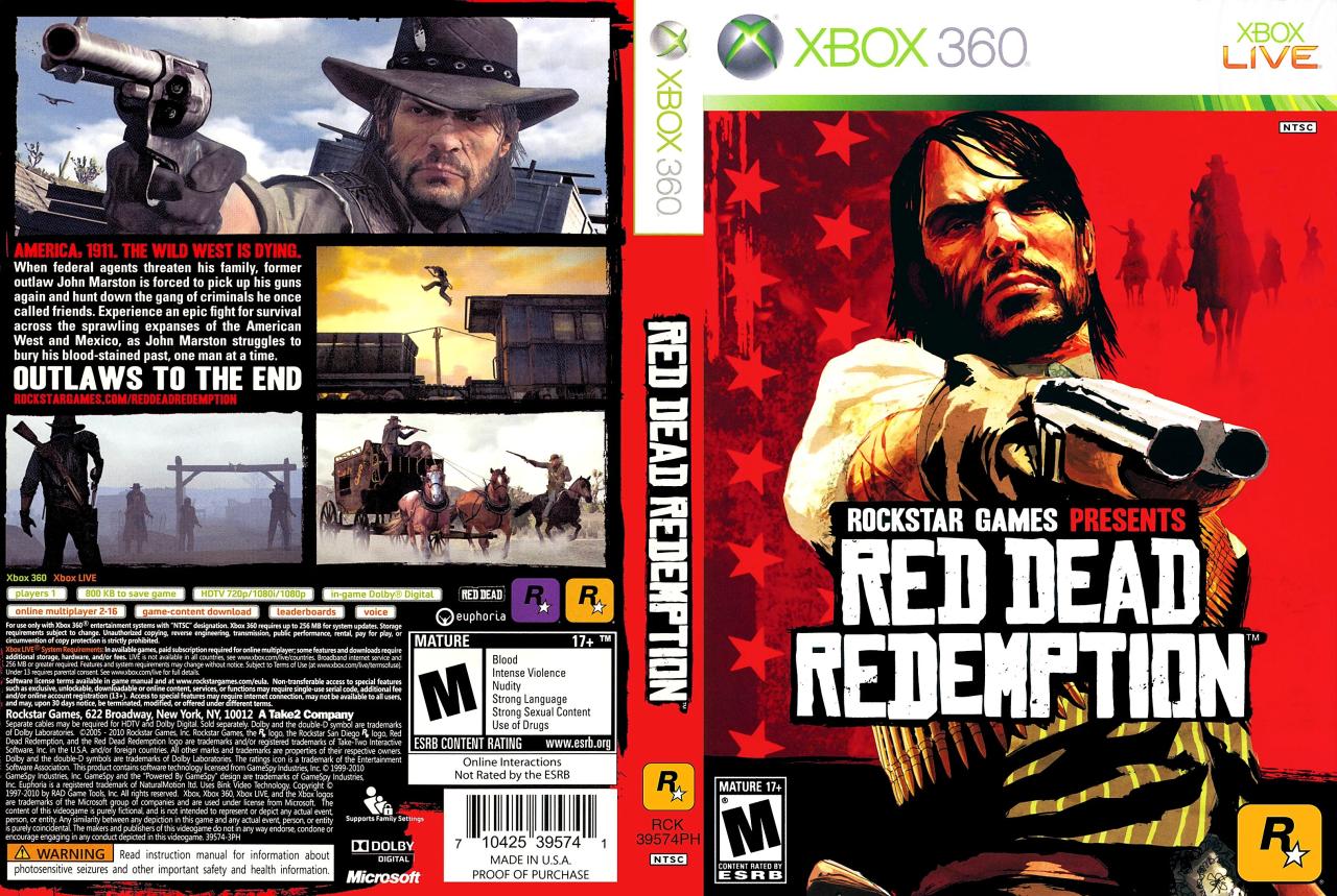 Dead red redemption cover 360 box xbox 15th 2010 may vgboxart