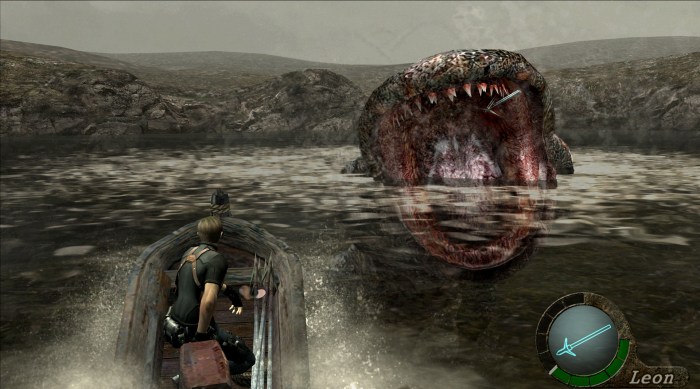 Re4 remake lake monster