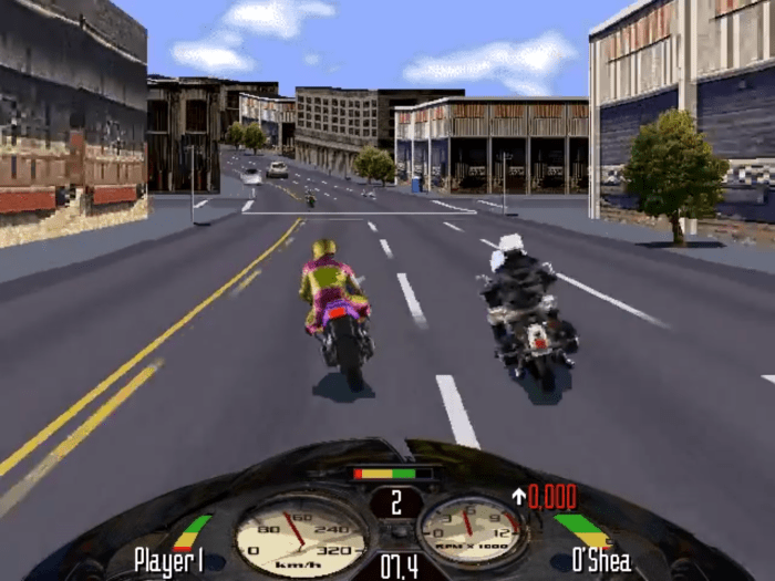 Play online road rash