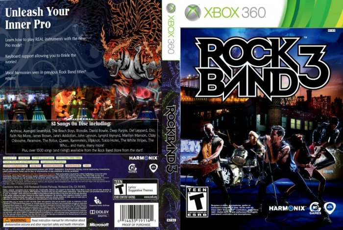 Game band rock only xbox