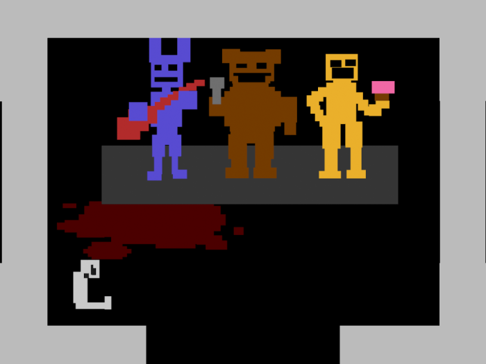 Fnaf save them minigame