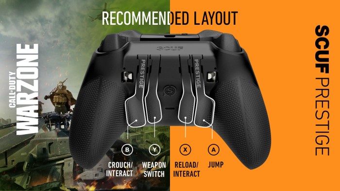 How to map scuf paddles