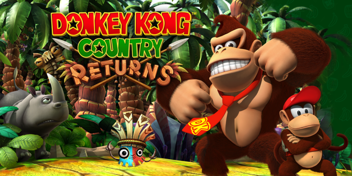 Donkey kong on the wii