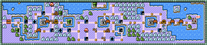 Mario super map brothers toggle