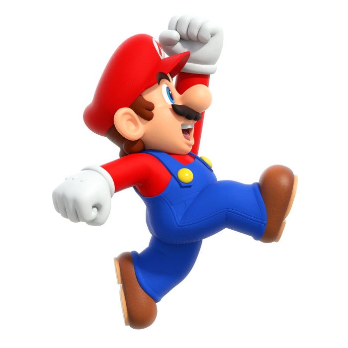 How does mario jump