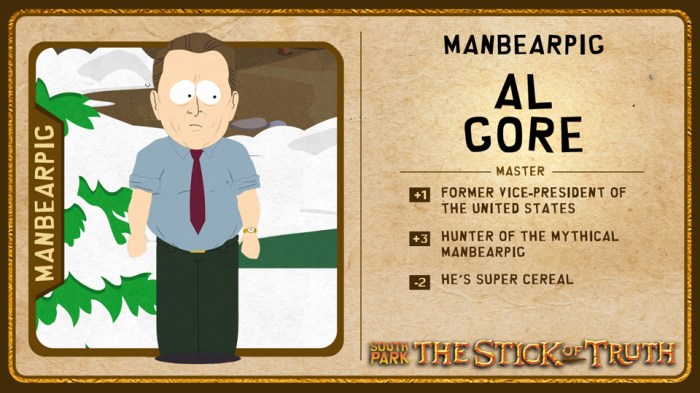 Al gore stick of truth