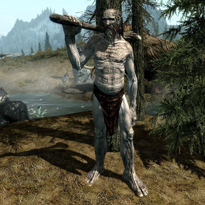 Skyrim do giants respawn