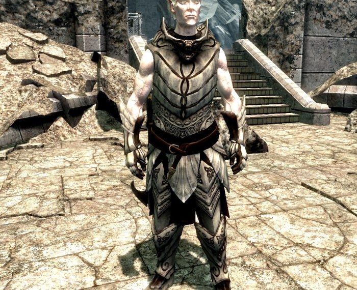 Skyrim snow elf armor