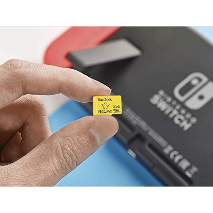 Switch oled max sd card