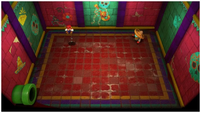 Mario odyssey party room