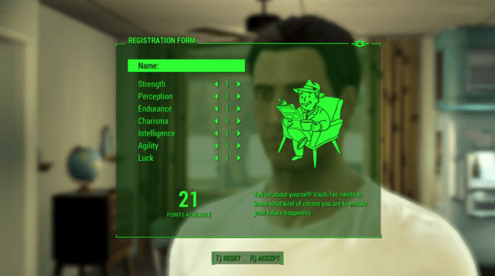 Fallout perk charisma appuals attribute okidk