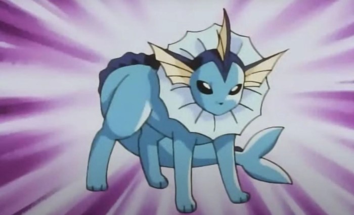 Best attacks for vaporeon