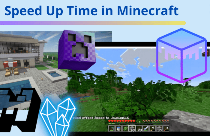 Minecraft speed up time