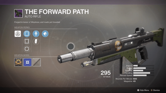 Iron banner destiny season weapons armor