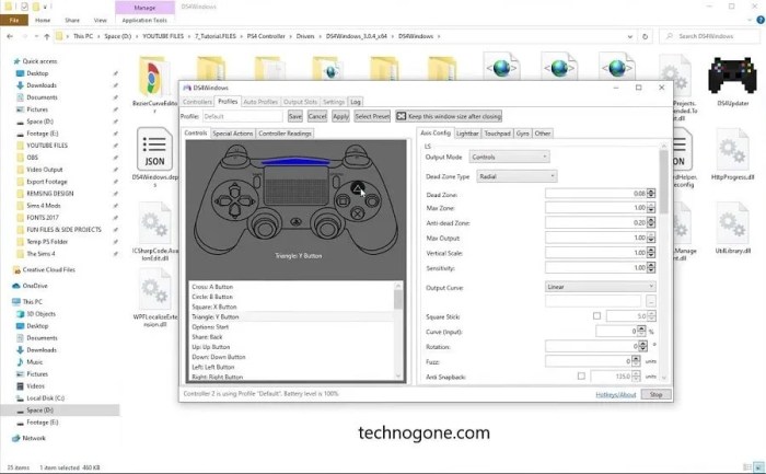 Ds4 controller solution