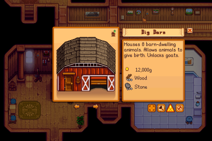 Stardew barn coop