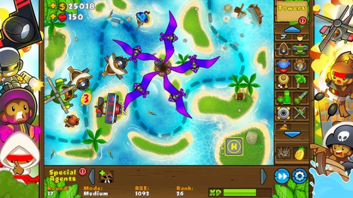 Bloons td5 best towers
