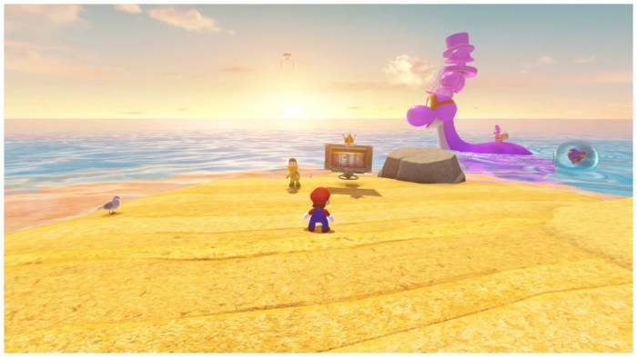 Odyssey mario super seaside kingdom peach