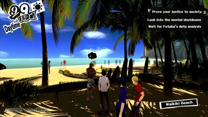 Persona 5 hawaii date