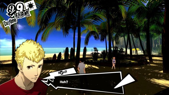 Hawaii trip persona 5