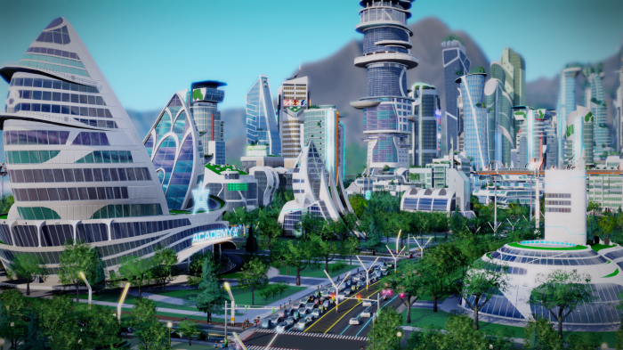 Sim cities of tomorrow