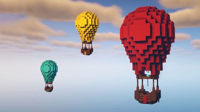 Hot air balloon base