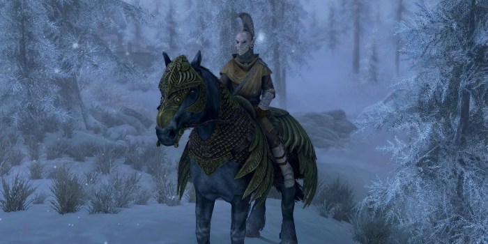 Steel horse armor skyrim