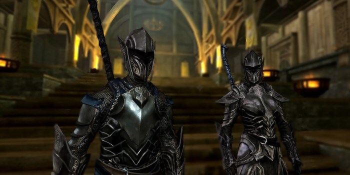 Ebony armor skyrim light mods set endorsements nexusmods