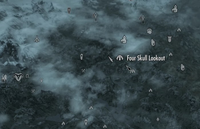 Four skull lookout skyrim