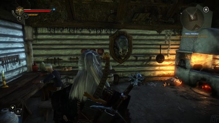 Witcher 2 troll trouble