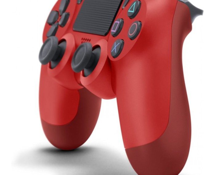 Red dualshock ps4 controller sony v2 magma playstation controllers gamepad