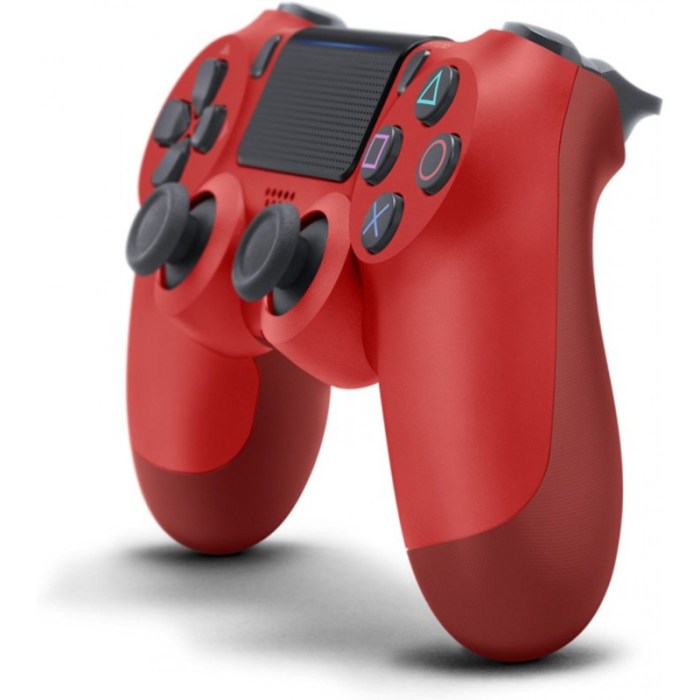 Red dualshock ps4 controller sony v2 magma playstation controllers gamepad