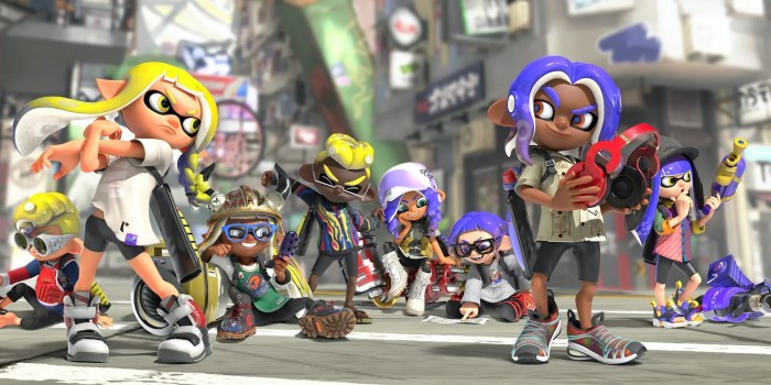 Splatoon squid tenue inkling collab empereur differences splatoonwiki splatactu ika musume