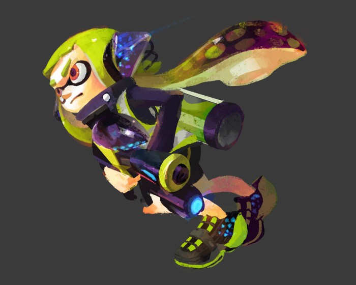 Agent 1 and 2 splatoon