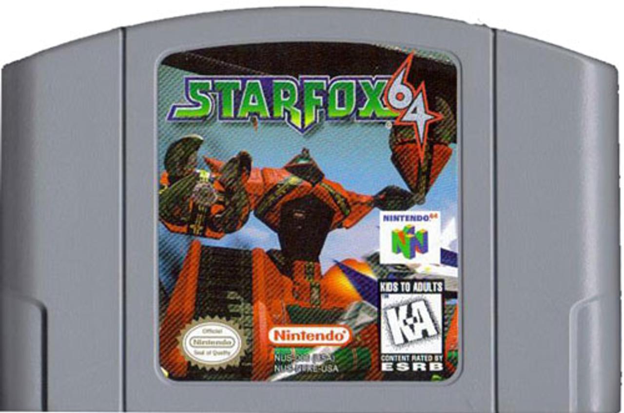 Lylat starfox n64 shooter boxarts 3djuegos launchbox joué wii