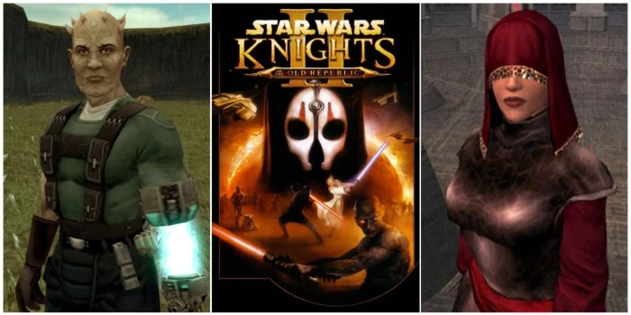 Kotor 2 party members