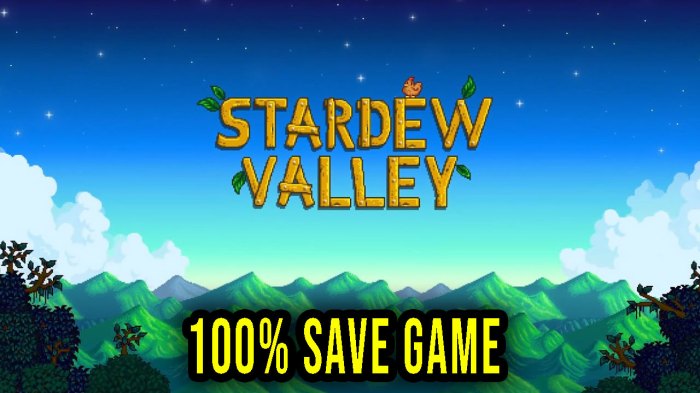 Stardew valley mod screen game anywhere save